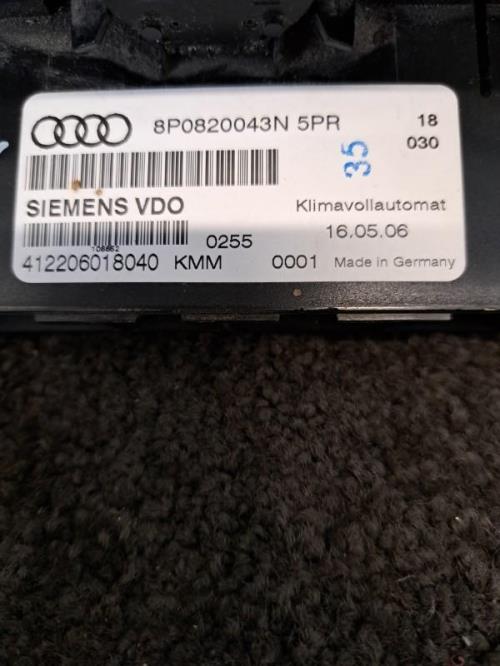 Image Commande chauffage - AUDI A3 2