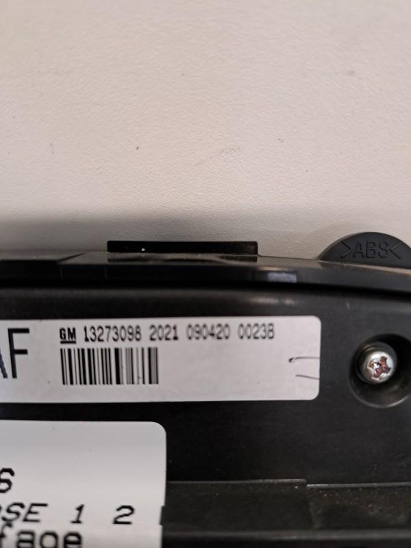 Commande chauffage OPEL INSIGNIA 1 PHASE 1 Essence - 1