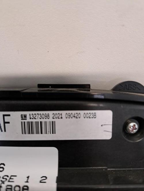 Image Commande chauffage - OPEL INSIGNIA 1