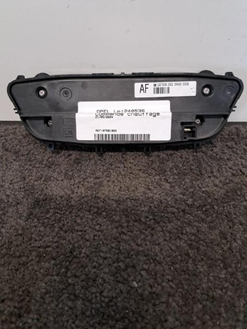 Image Commande chauffage - OPEL INSIGNIA 1
