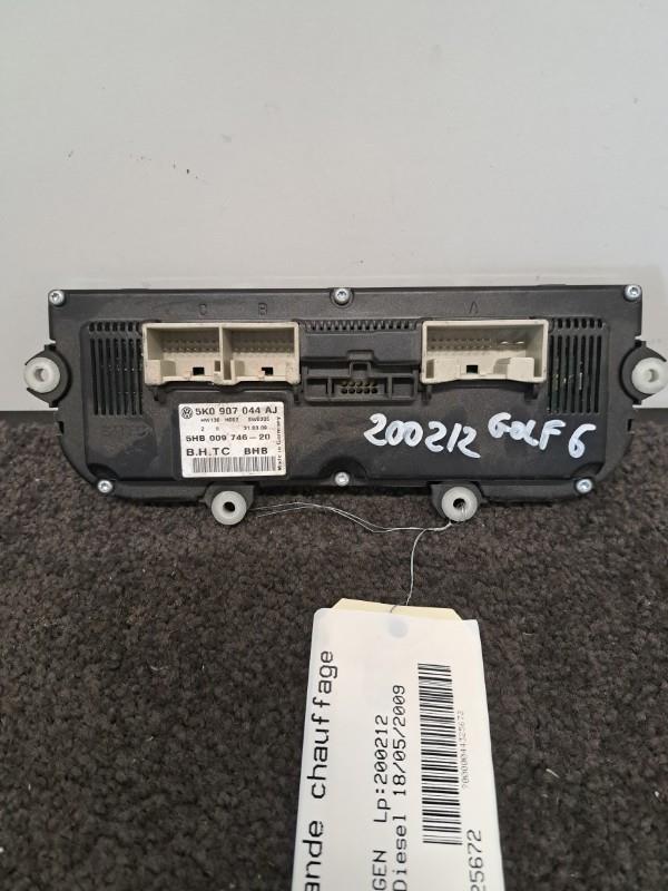 Commande chauffage VOLKSWAGEN GOLF 6 Diesel - 1