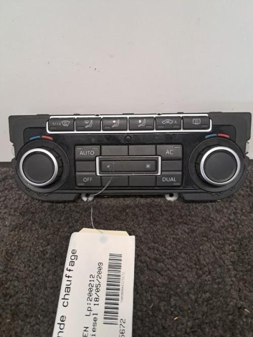 Image Commande chauffage - VOLKSWAGEN GOLF 6