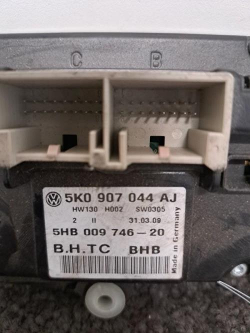 Image Commande chauffage - VOLKSWAGEN GOLF 6