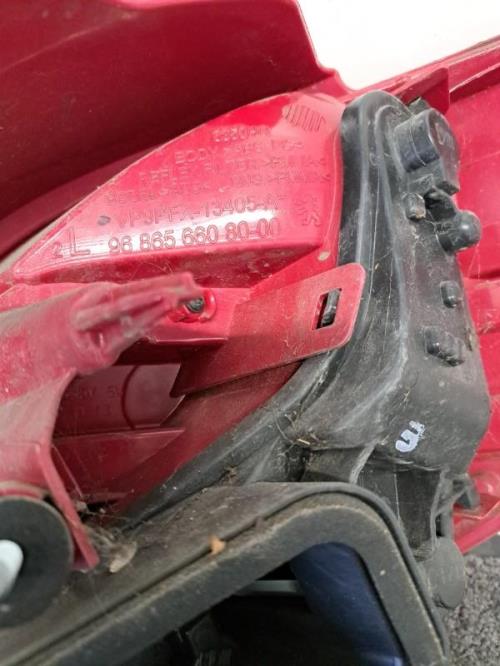 Image Feu arriere principal gauche (feux) - PEUGEOT 207
