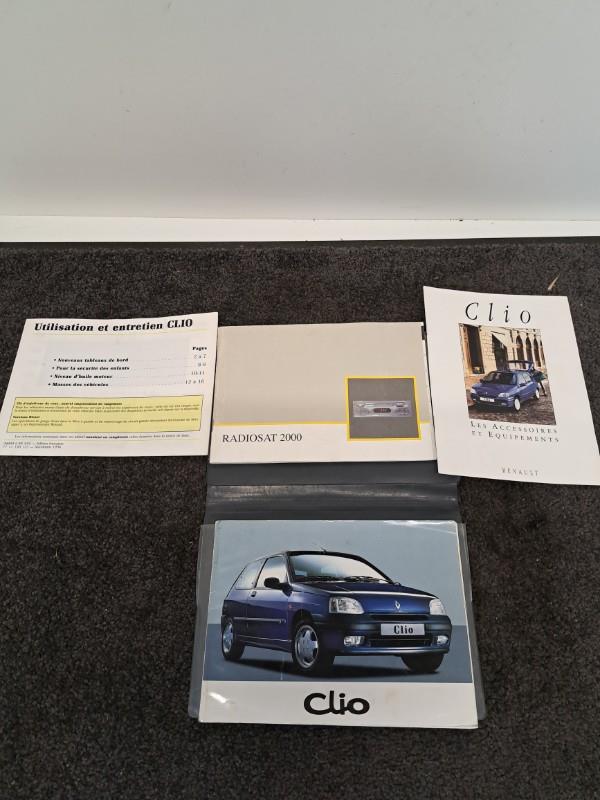 Notice d'utilisation RENAULT CLIO 1 PHASE 3 Essence - 1