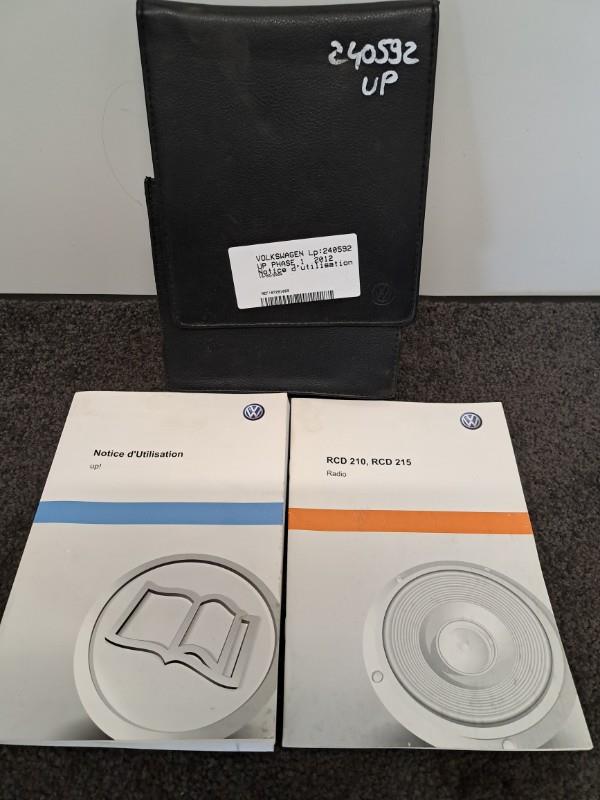 Notice d'utilisation VOLKSWAGEN UP PHASE 1  - 1