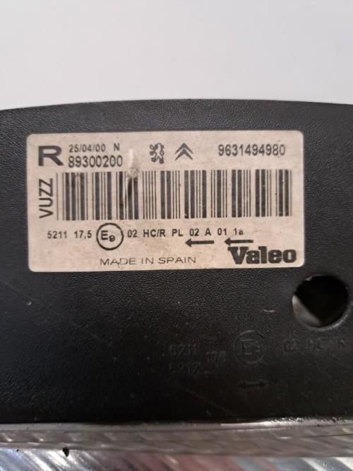 Image Optique avant principal droit (feux)(phare) - CITROEN XSARA PICASSO