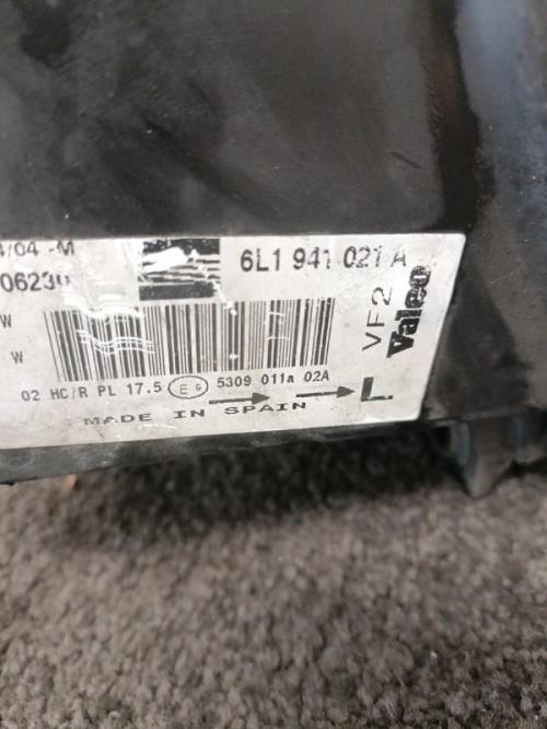 Image Optique avant principal gauche (feux)(phare) - SEAT IBIZA 3
