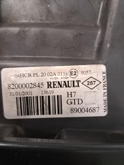 Image Optique avant principal gauche (feux)(phare) - RENAULT LAGUNA 2