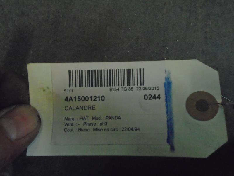 Calandre FIAT PANDA 1 PHASE 2 Diesel - 1