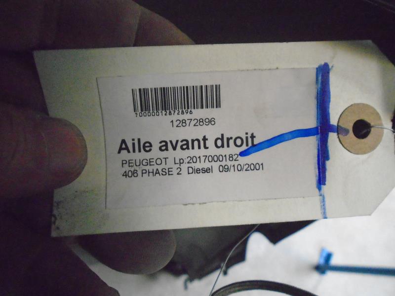 Aile avant droit PEUGEOT 406 PHASE 2 Diesel - 1