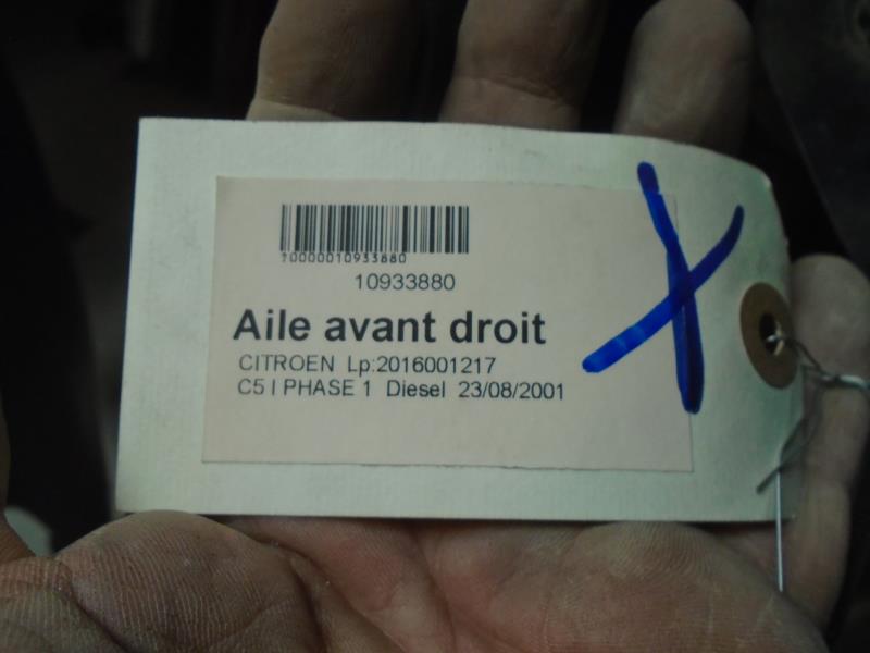 Aile avant droit CITROEN C5 1 PHASE 1 Diesel - 1