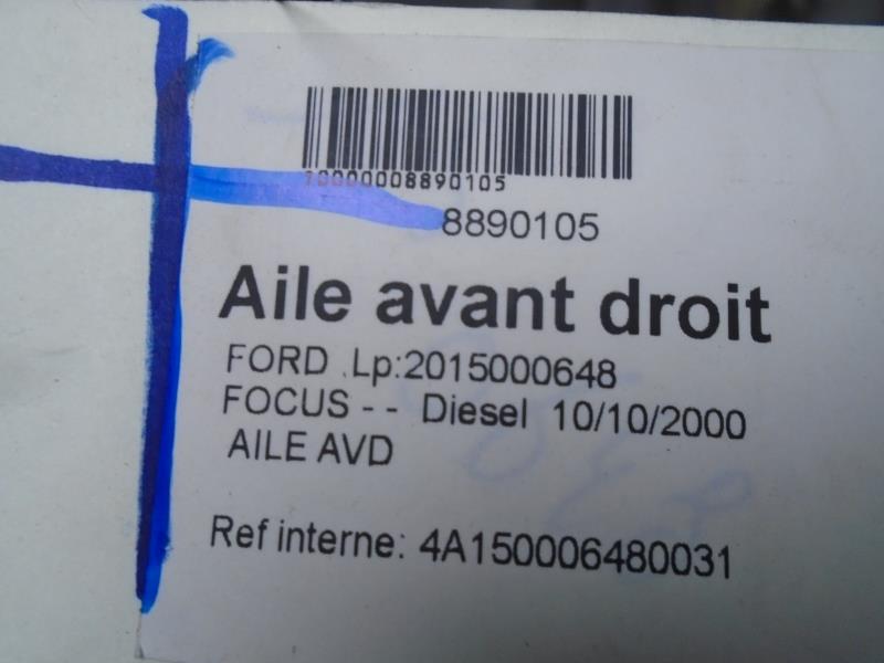 Aile avant droit FORD FOCUS 1 Diesel - 1