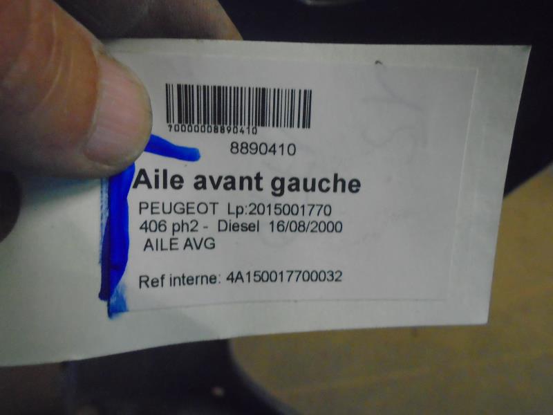 Aile avant gauche PEUGEOT 406 PHASE 1 Diesel - 1