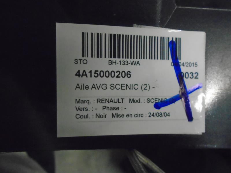 Aile avant gauche RENAULT SCENIC 2 PHASE 1 Diesel - 1