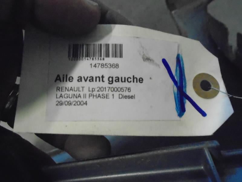 Aile avant gauche RENAULT LAGUNA 2 PHASE 1 Diesel - 1