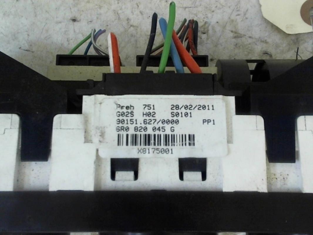 Commande chauffage VOLKSWAGEN POLO 5 PHASE 1 Essence - 1
