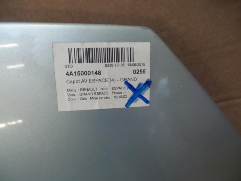 Capot RENAULT ESPACE 4 PHASE 1 Essence - 1