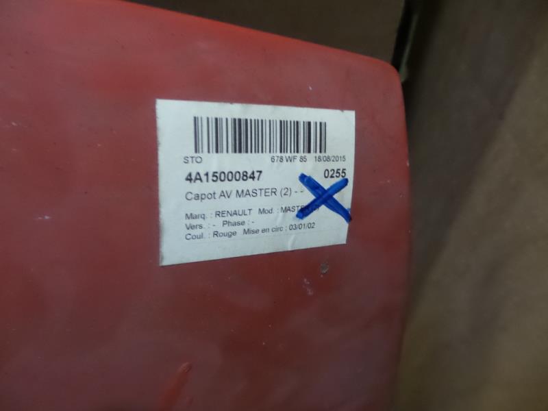 Capot RENAULT MASTER 2 PHASE 1 Diesel - 1