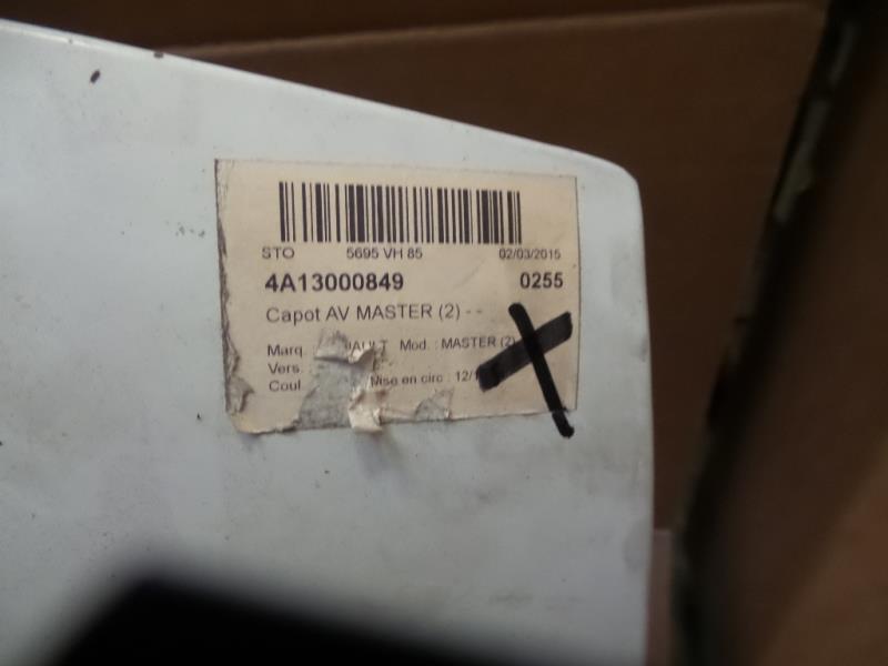 Capot RENAULT MASTER 2 PHASE 1 Diesel - 1