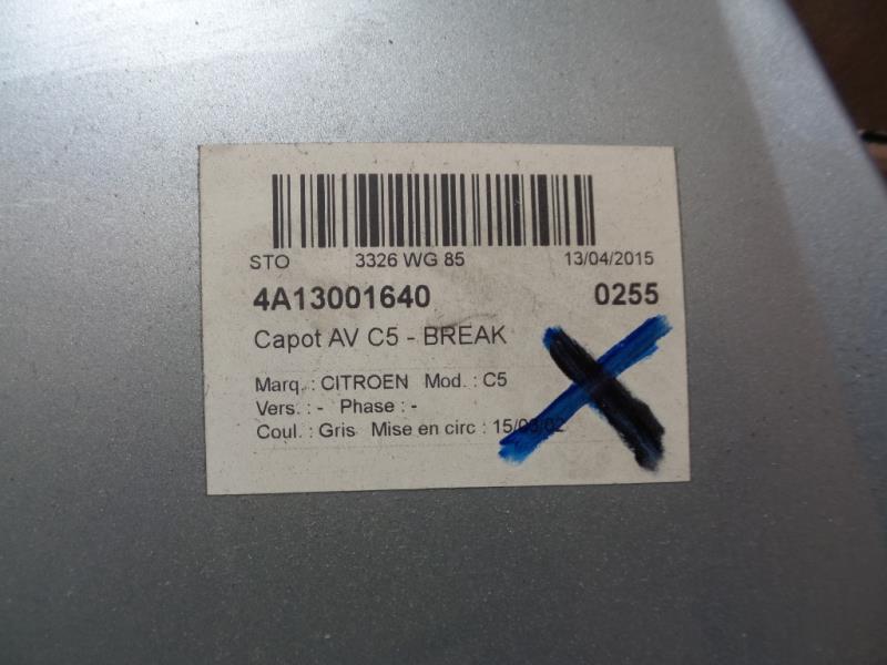 Capot CITROEN C5 1 PHASE 1 Diesel - 1