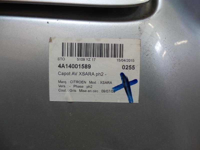 Capot CITROEN XSARA PHASE 2 Diesel - 1