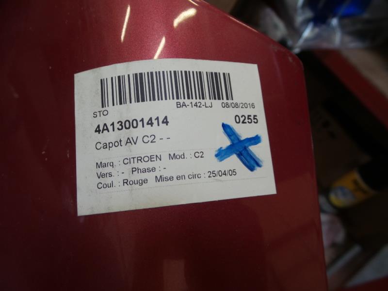 Capot CITROEN C2 PHASE 1 Essence - 1