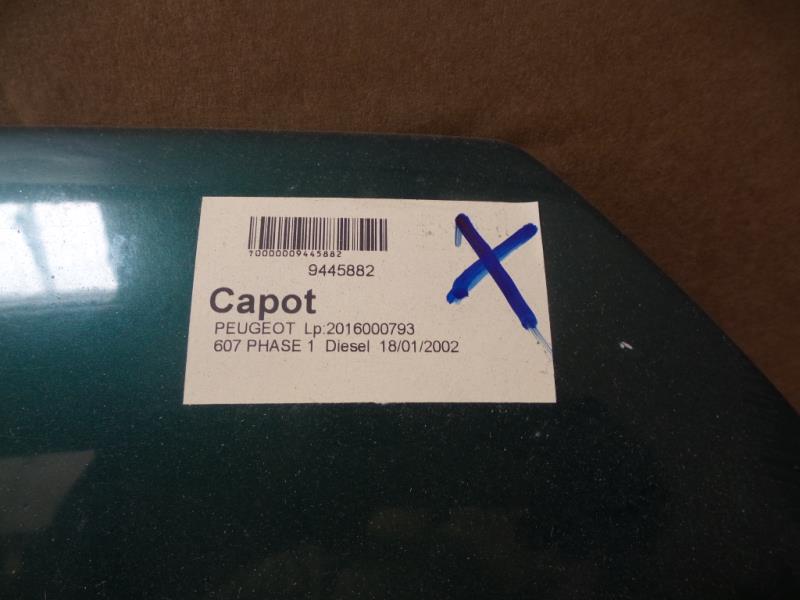 Capot PEUGEOT 607 PHASE 1 Diesel - 1
