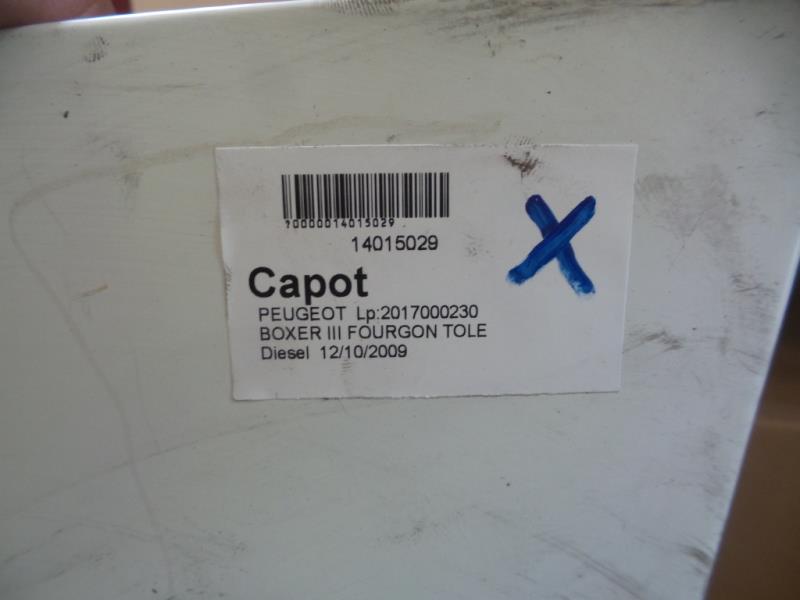 Capot PEUGEOT BOXER 3 PHASE 1 Diesel - 1