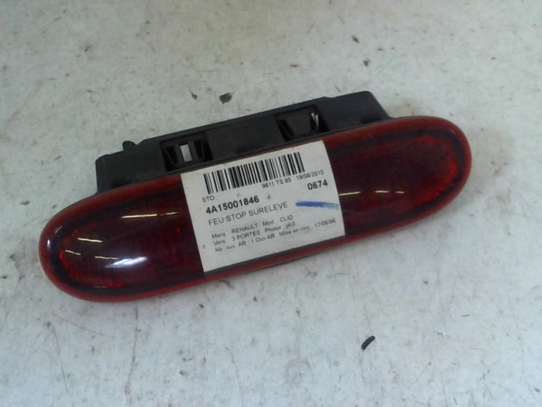 Feu arriere stop central RENAULT CLIO 1 PHASE 3 Diesel - 1