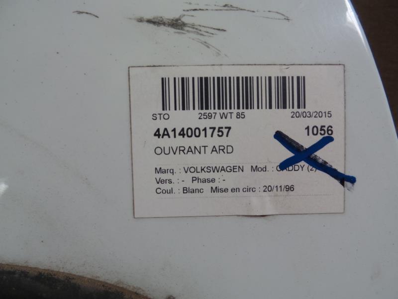 Porte de coffre droit VOLKSWAGEN CADDY 2 Diesel - 1