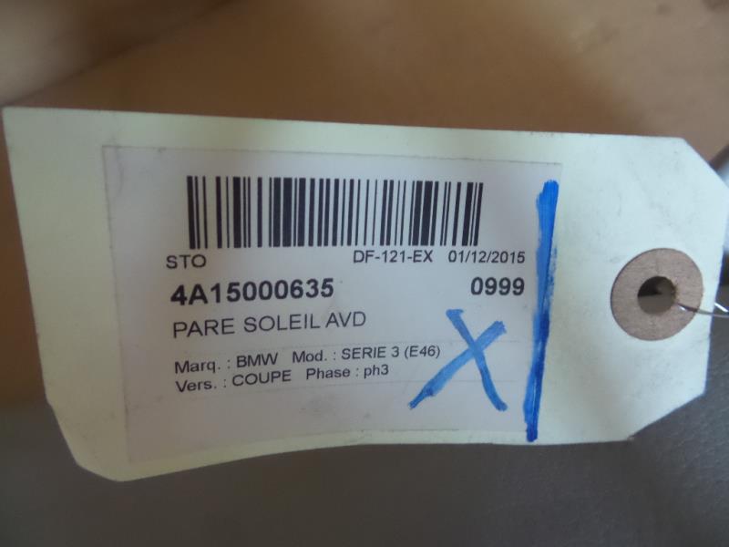 Pare soleil droit BMW SERIE 3 E46 COUPE PHASE 2 Diesel - 1