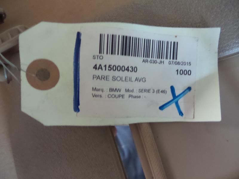 Pare soleil gauche BMW SERIE 3 E46 COUPE PHASE 1 Essence - 1