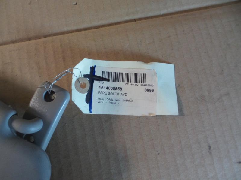 Pare soleil droit OPEL MERIVA A PHASE 1 Diesel - 1