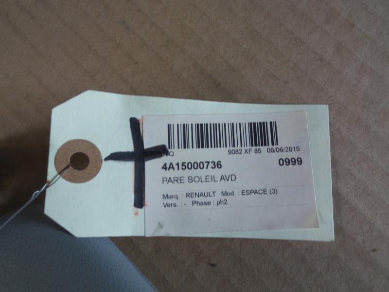 Pare soleil droit RENAULT ESPACE 3 Essence - 1