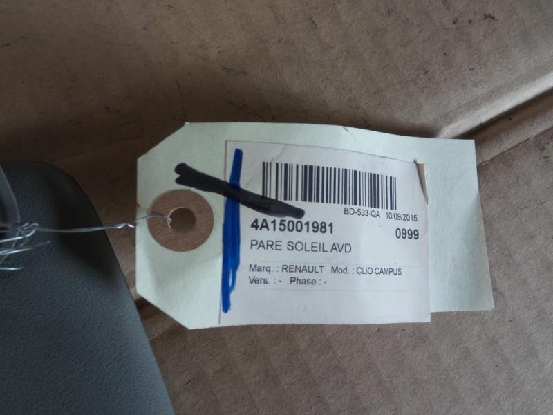 Pare soleil droit RENAULT CLIO 2 CAMPUS PHASE 1  - 1