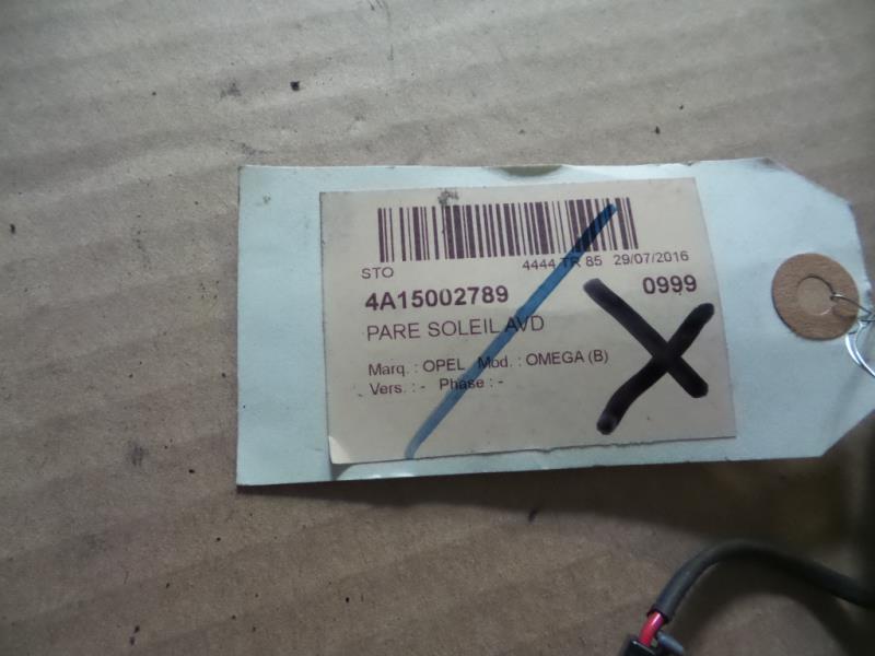 Pare soleil droit OPEL OMEGA B PHASE 1 Diesel - 1