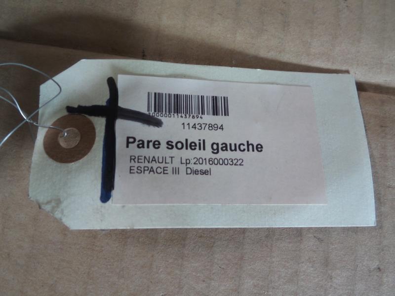 Pare soleil gauche RENAULT ESPACE 3 Diesel - 1