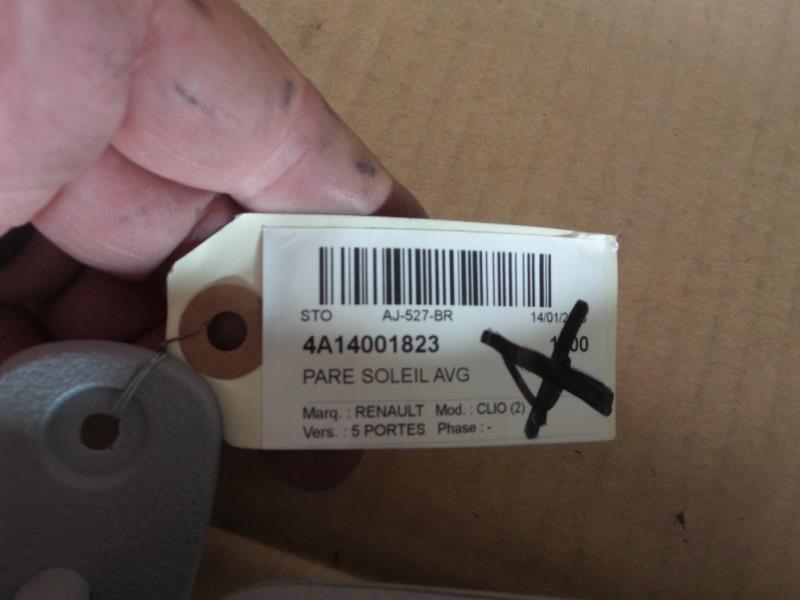 Pare soleil gauche RENAULT CLIO 2 PHASE 1 Diesel - 1