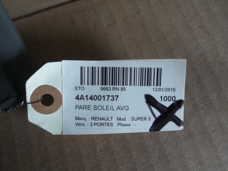 Pare soleil gauche RENAULT SUPER 5 Essence - 1