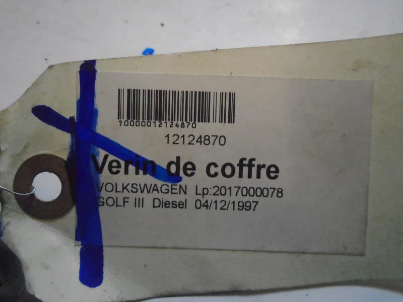 Verin de coffre VOLKSWAGEN GOLF 3 Diesel - 1