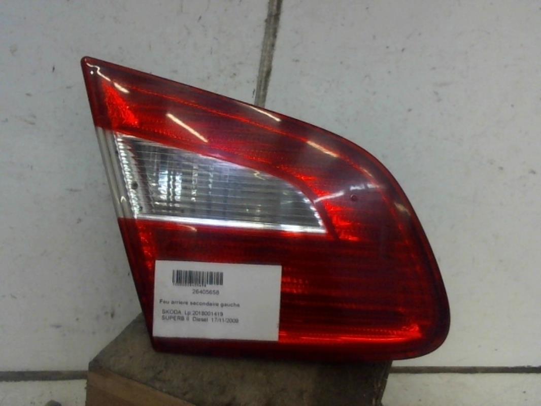 Feu arriere secondaire gauche (feux) SKODA SUPERB 2 PHASE 1 Diesel - 1