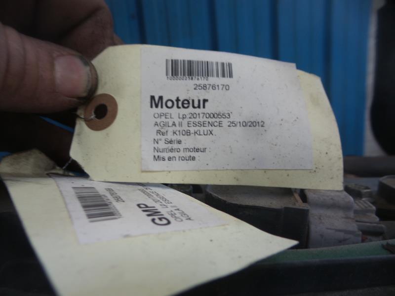 Moteur OPEL AGILA B Essence - 1
