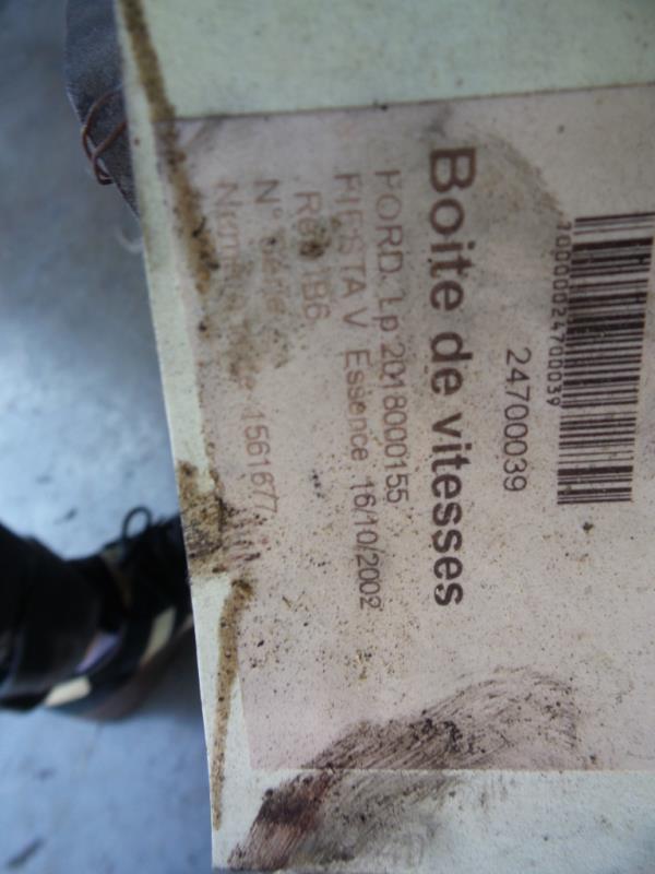 Boite de vitesses FORD FIESTA 5 PHASE 1 Essence - 1