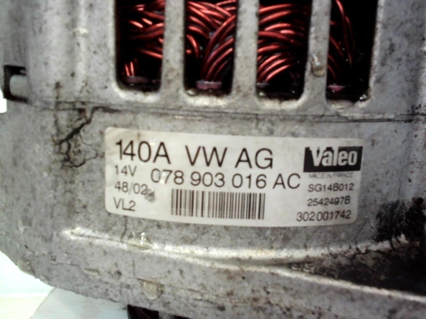 Alternateur AUDI A4 2 PHASE 1 Diesel - 1