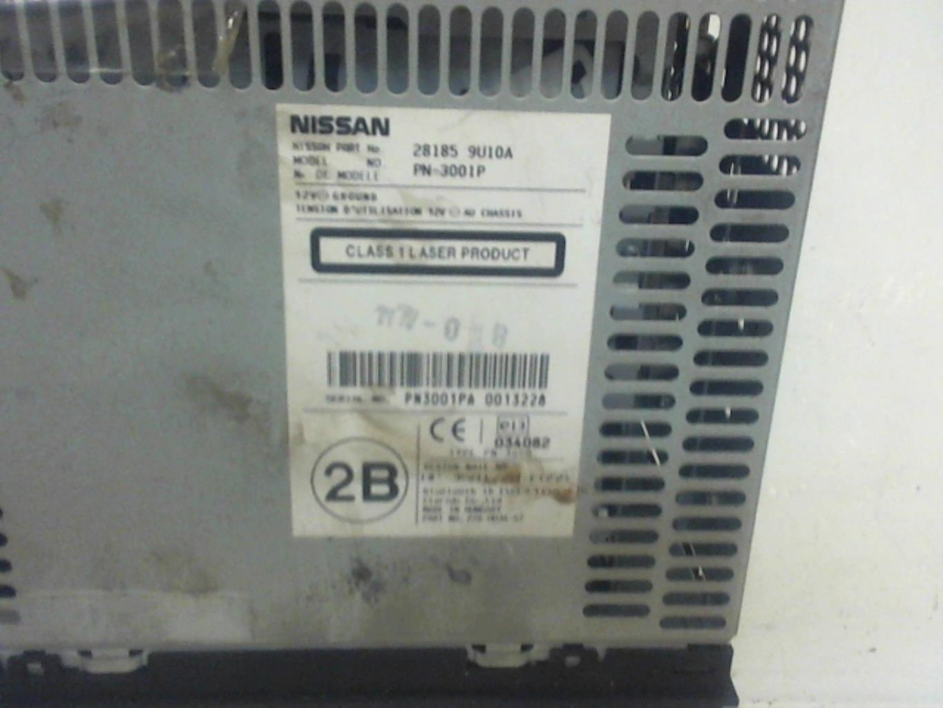 Autoradio d'origine NISSAN NOTE 1 PHASE 1 Diesel - 1