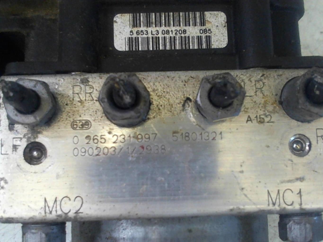 Bloc ABS (freins anti-blocage) CITROEN NEMO Diesel - 1