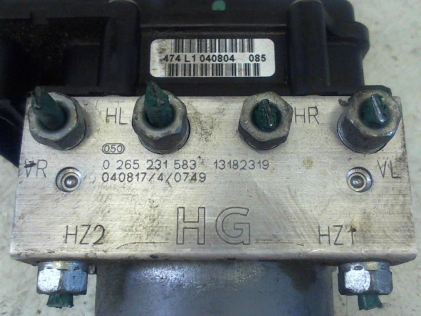 Bloc ABS (freins anti-blocage) OPEL CORSA C PHASE 2 Diesel - 1