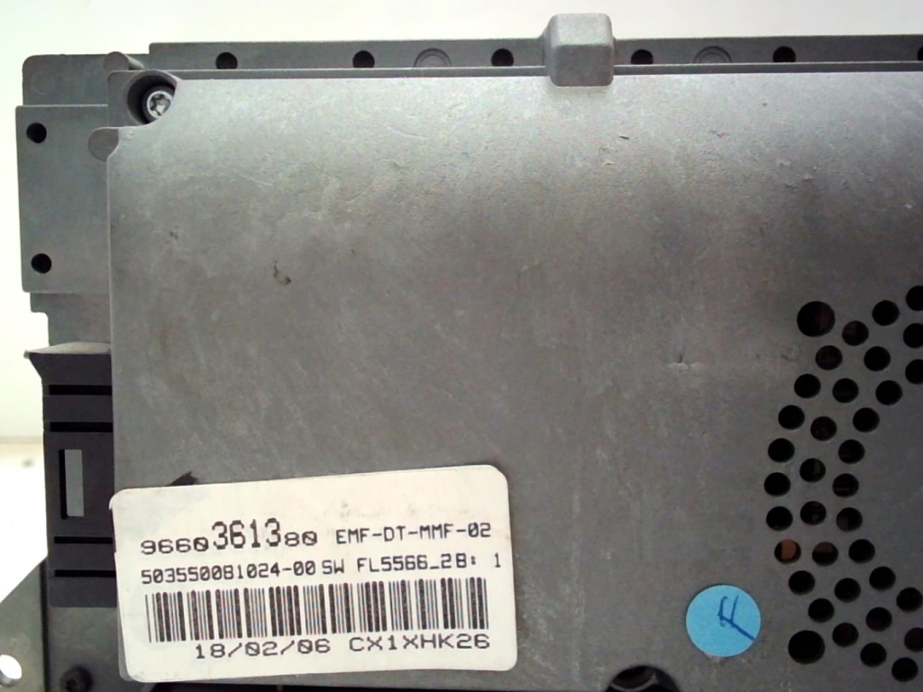 Ecran GPS CITROEN C5 1 PHASE 2 Diesel - 1
