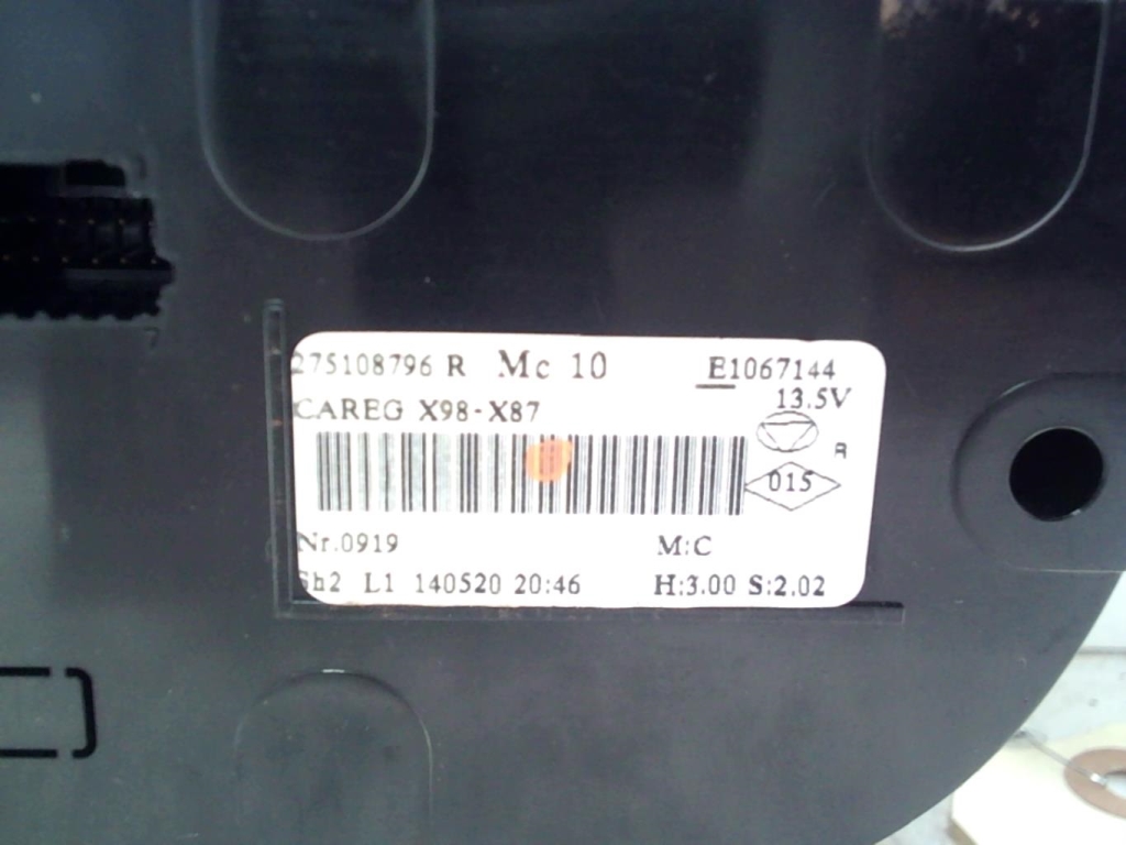Commande chauffage RENAULT CLIO 4 PHASE 1 Diesel - 1